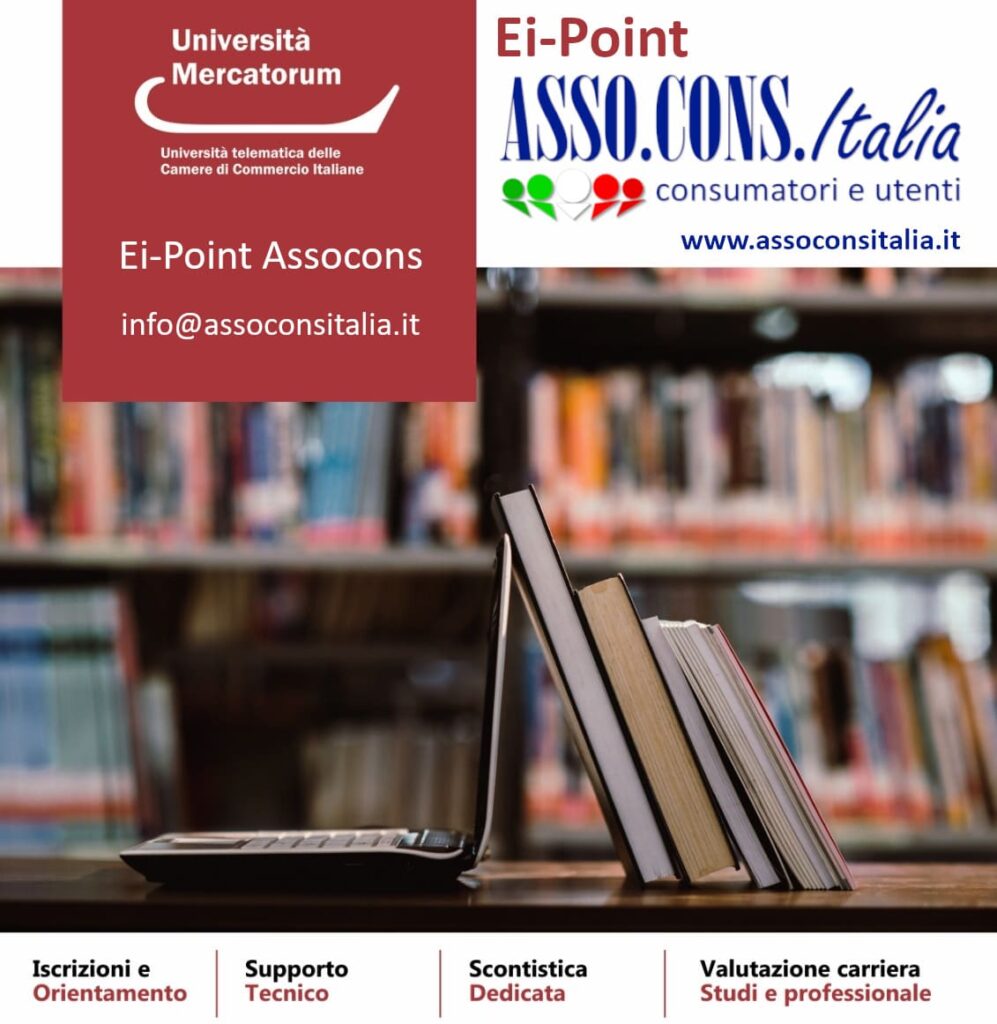 ASSOCONSITALIA diventa EI-POINT dell’UNIVERSITA’ MERCATORUM - locandina